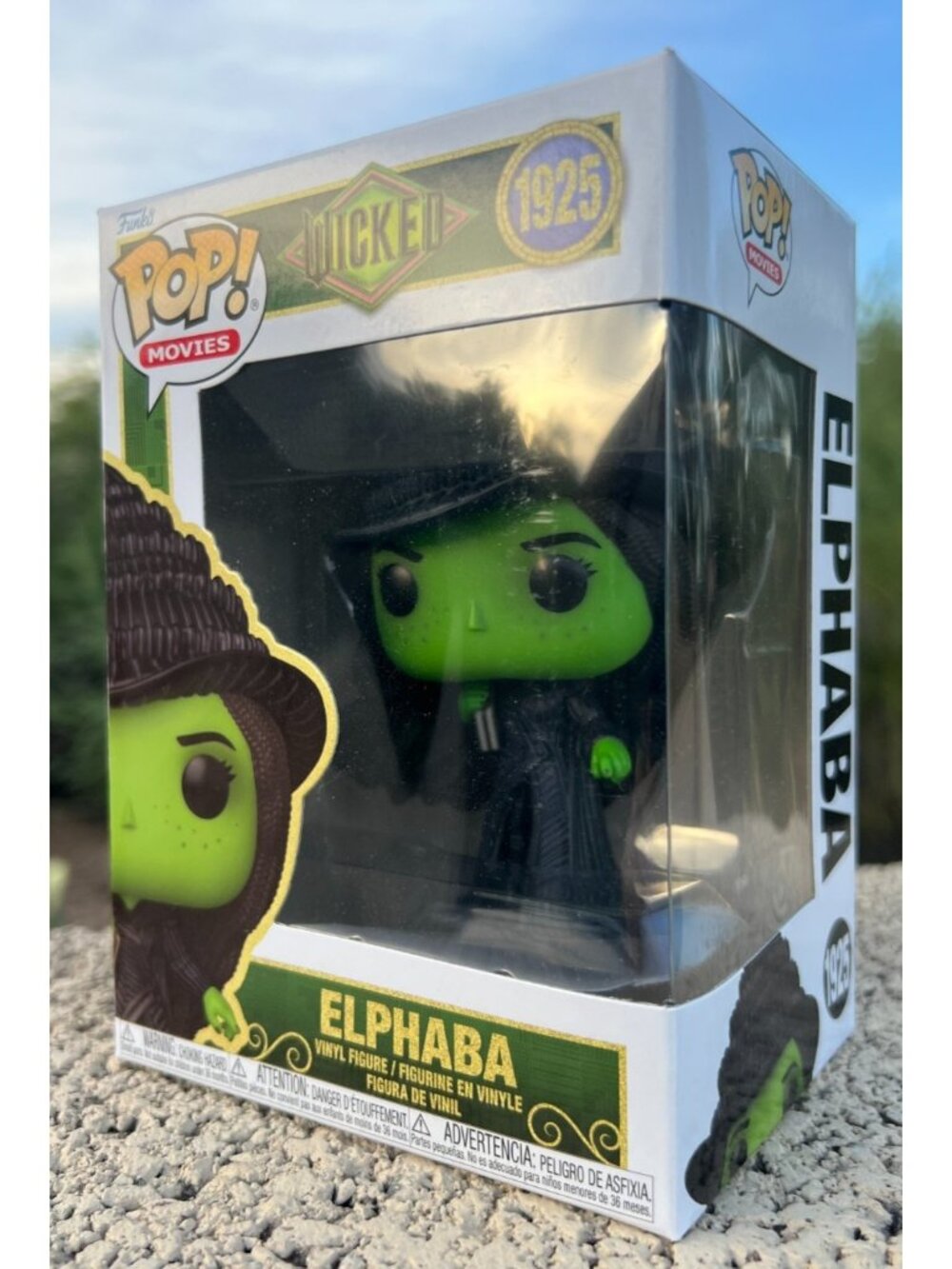 Funko Pop Movies - Wicked - Elphaba (#1925, NEW)